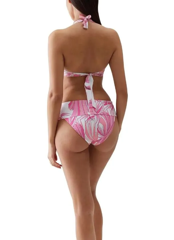 Brussels Halter Hoop Bikini Orchid
