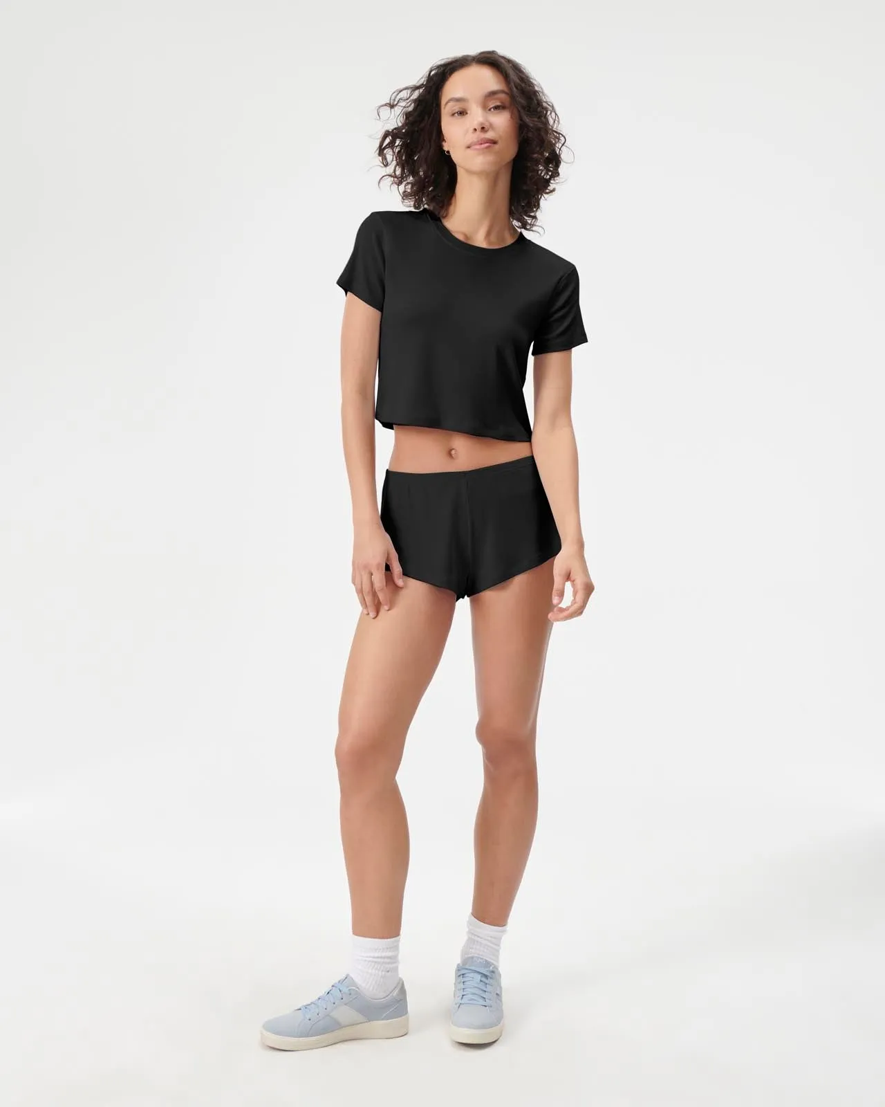 Cozy Crush Cropped Boyfriend Tee
