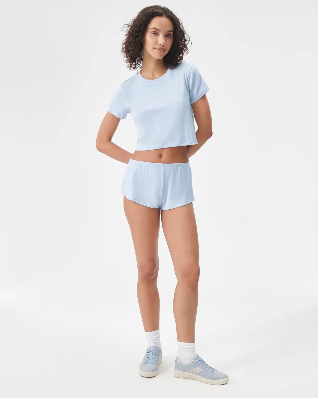 Cozy Crush Cropped Boyfriend Tee