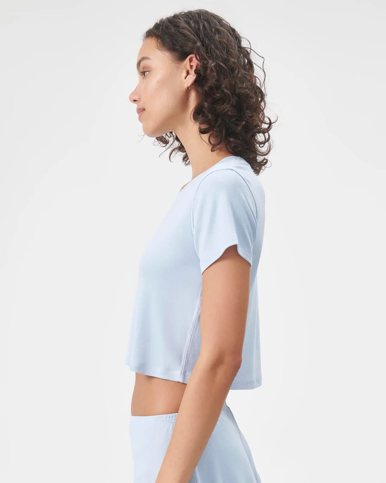 Cozy Crush Cropped Boyfriend Tee