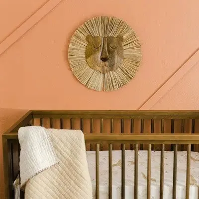 Crane Baby Handcrafted Wood Wall Decor - Kendi Lion