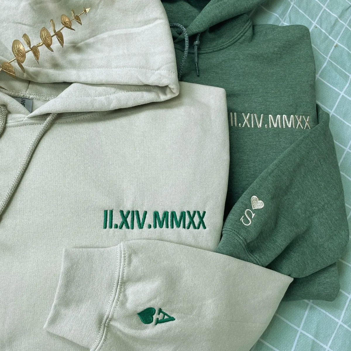 Custom Hoodies for Couples, Personalized Gift for Couple Him Her
