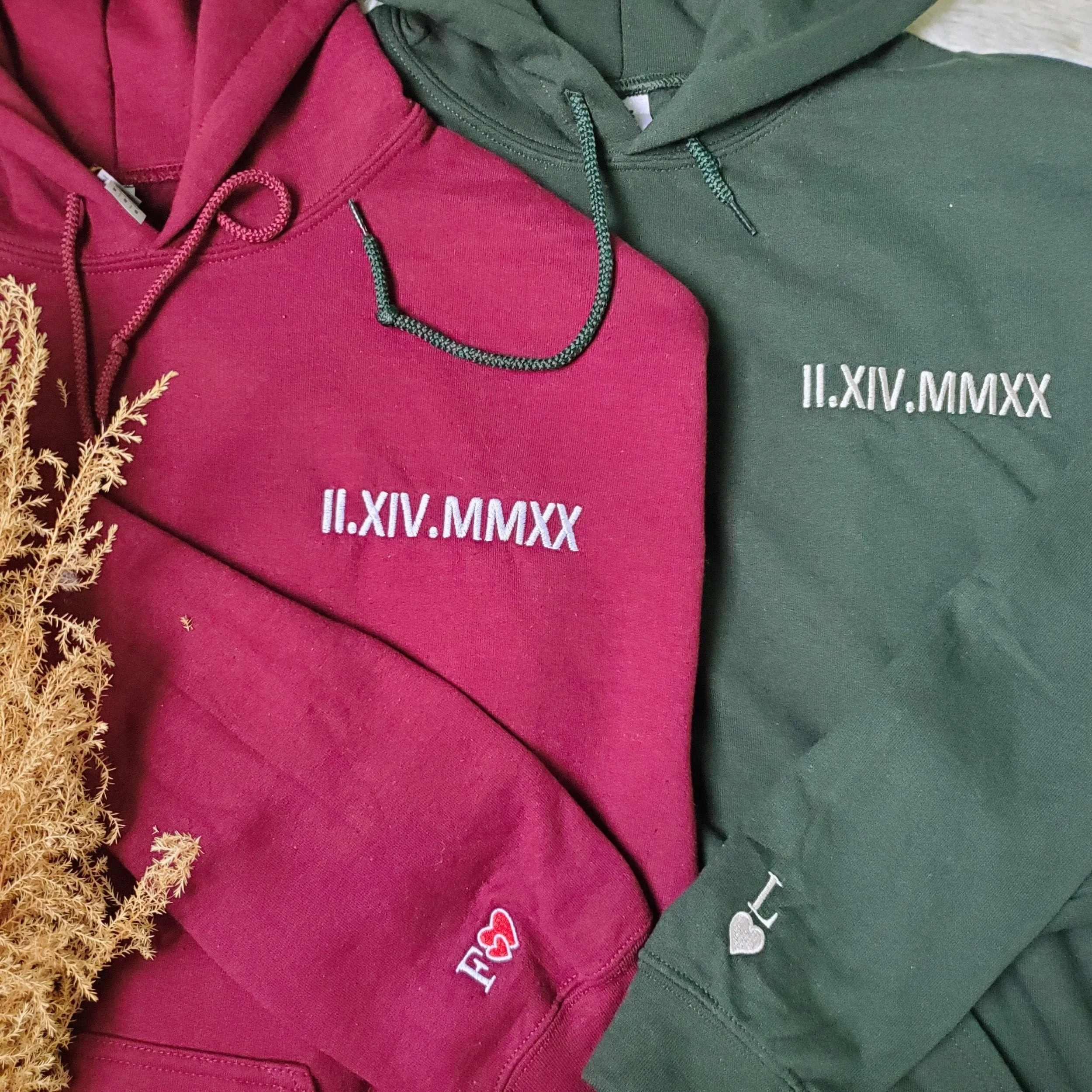 Custom Hoodies for Couples, Personalized Gift for Couple Him Her