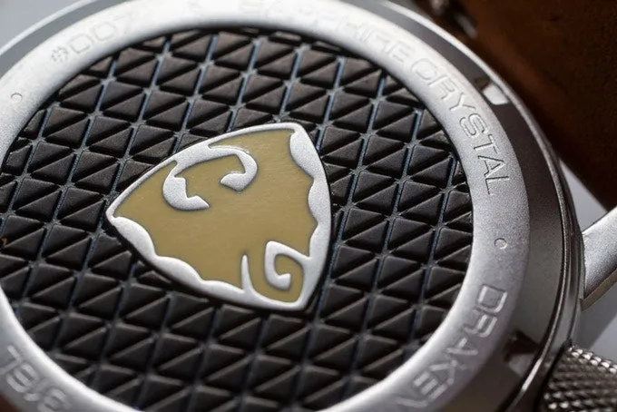 Draken Kalahari Limited&nbsp;Edition (Black&nbsp;Dial,&nbsp;Silver&nbsp;Case)