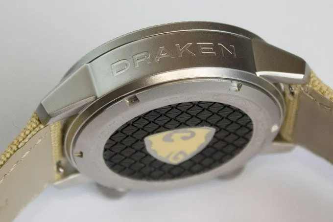 Draken Kalahari Limited&nbsp;Edition (Black&nbsp;Dial,&nbsp;Silver&nbsp;Case)