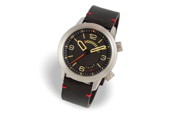 Draken Kalahari Limited&nbsp;Edition (Black&nbsp;Dial,&nbsp;Silver&nbsp;Case)