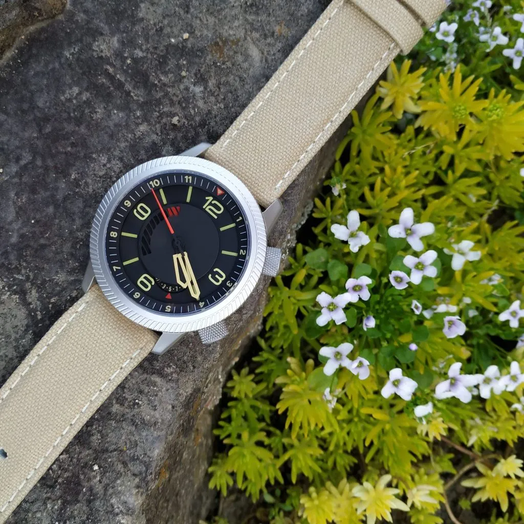 Draken Kalahari Limited&nbsp;Edition (Black&nbsp;Dial,&nbsp;Silver&nbsp;Case)