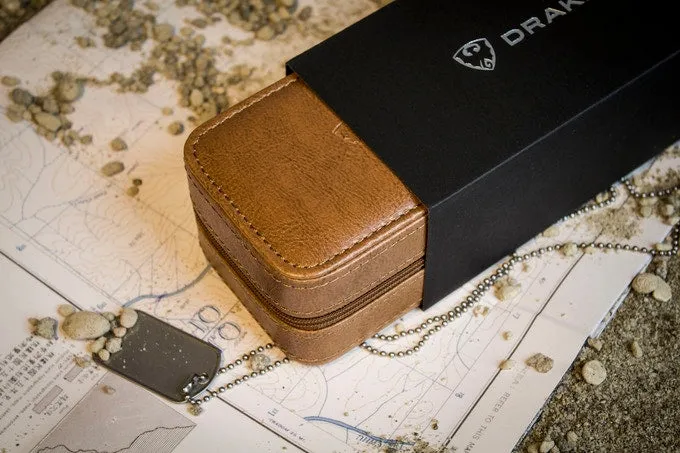 Draken Kalahari Limited&nbsp;Edition (Black&nbsp;Dial,&nbsp;Silver&nbsp;Case)