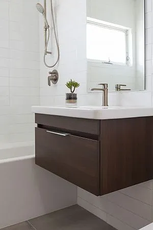Emtek 87150 Edge 12" Center to Center Finger Cabinet Pull