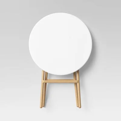 French Cafe Folding Patio Bistro Table - Threshold