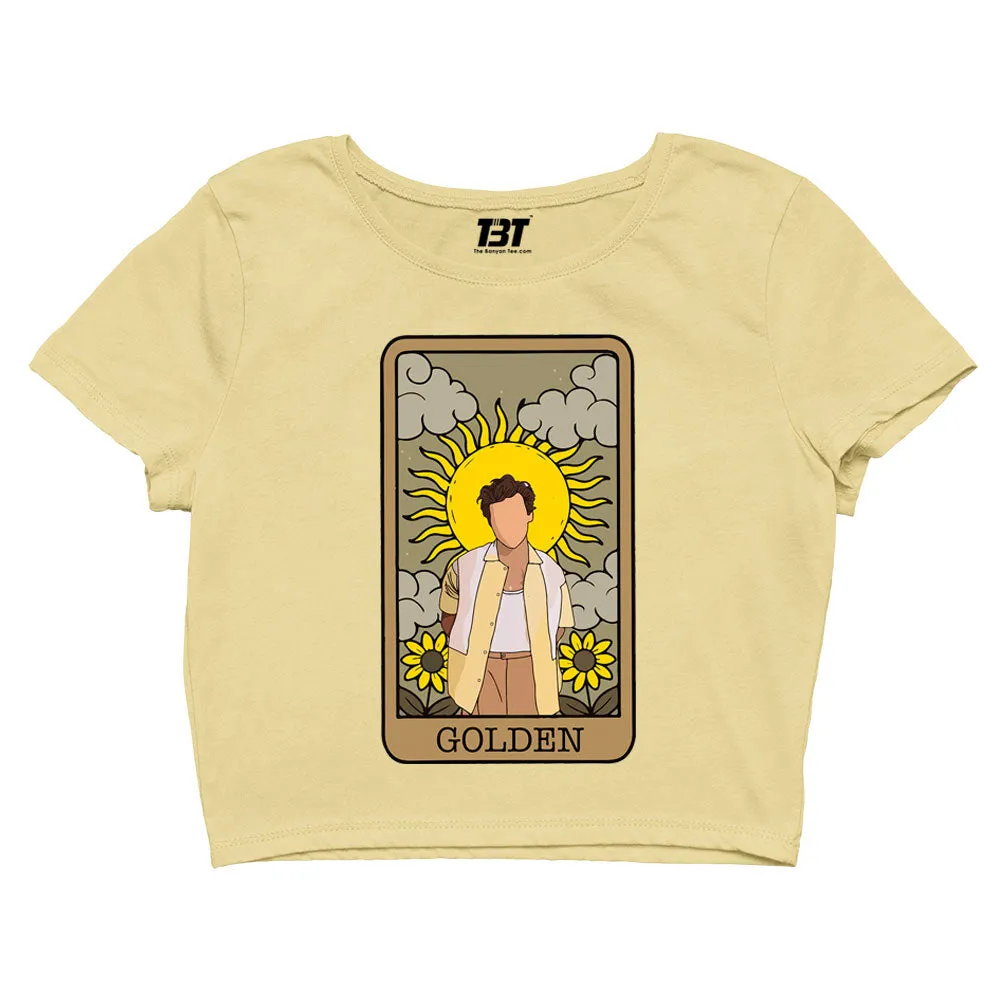 Harry Styles Crop Top - Golden