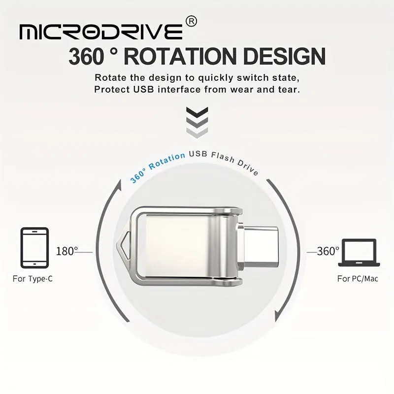 High-Speed OTG Metal USB Flash Drive Expand Your Storage