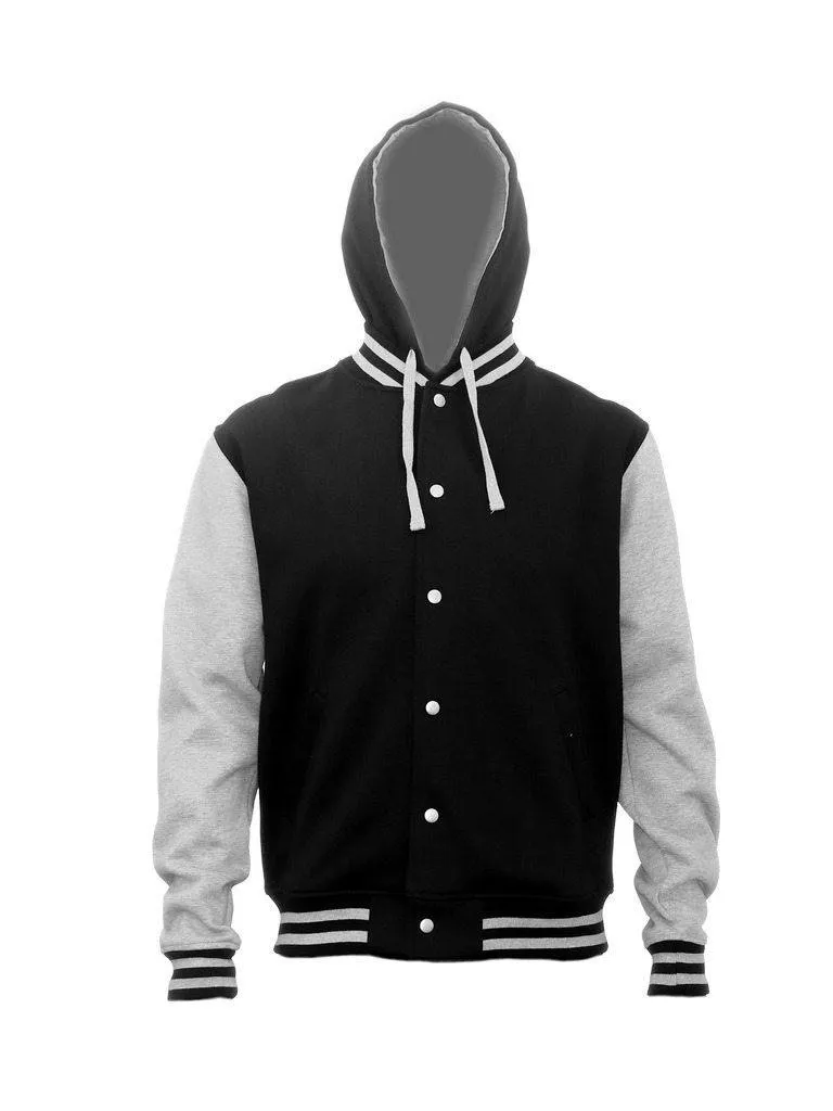 HLM  Cloke Adults Hooded Letterman Jackets