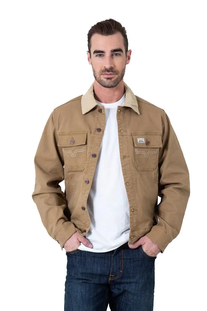 Kimes Ranch Men's Long Sleeve Pullover Jacket Bangs Trucker Jackets