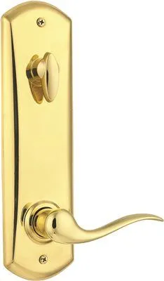 Kwikset Interconnected Lockset Polished Bras