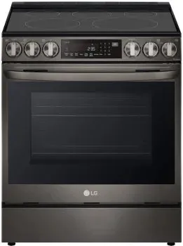 LG LSEL6335D 6.3 cu ft. Smart wi-fi Enabled ProBake Convection® InstaView® Electric Slide-In Range with Air Fry