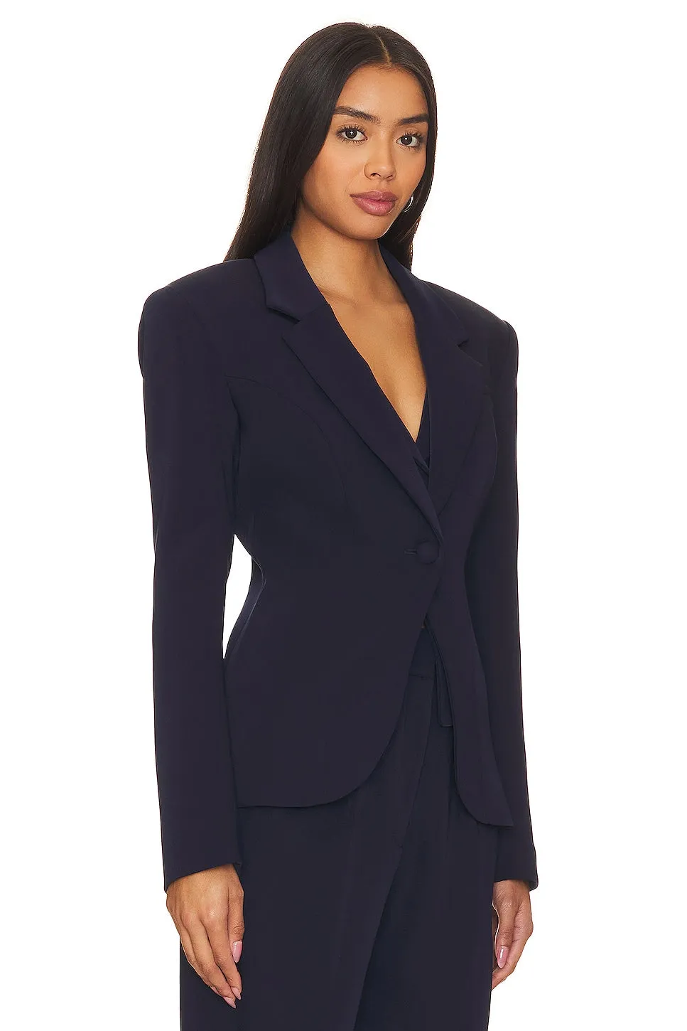 Lovers and Friends x Rachel Colette Blazer, Navy Blue