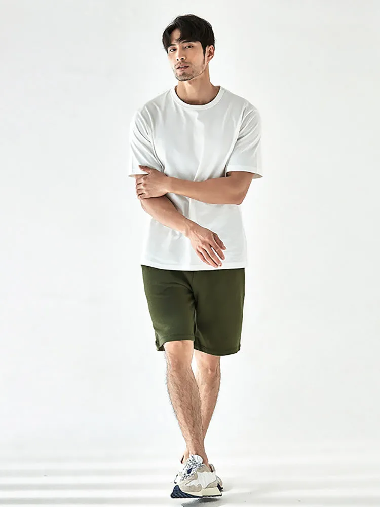 Men'S Cotton Cropped Shorts