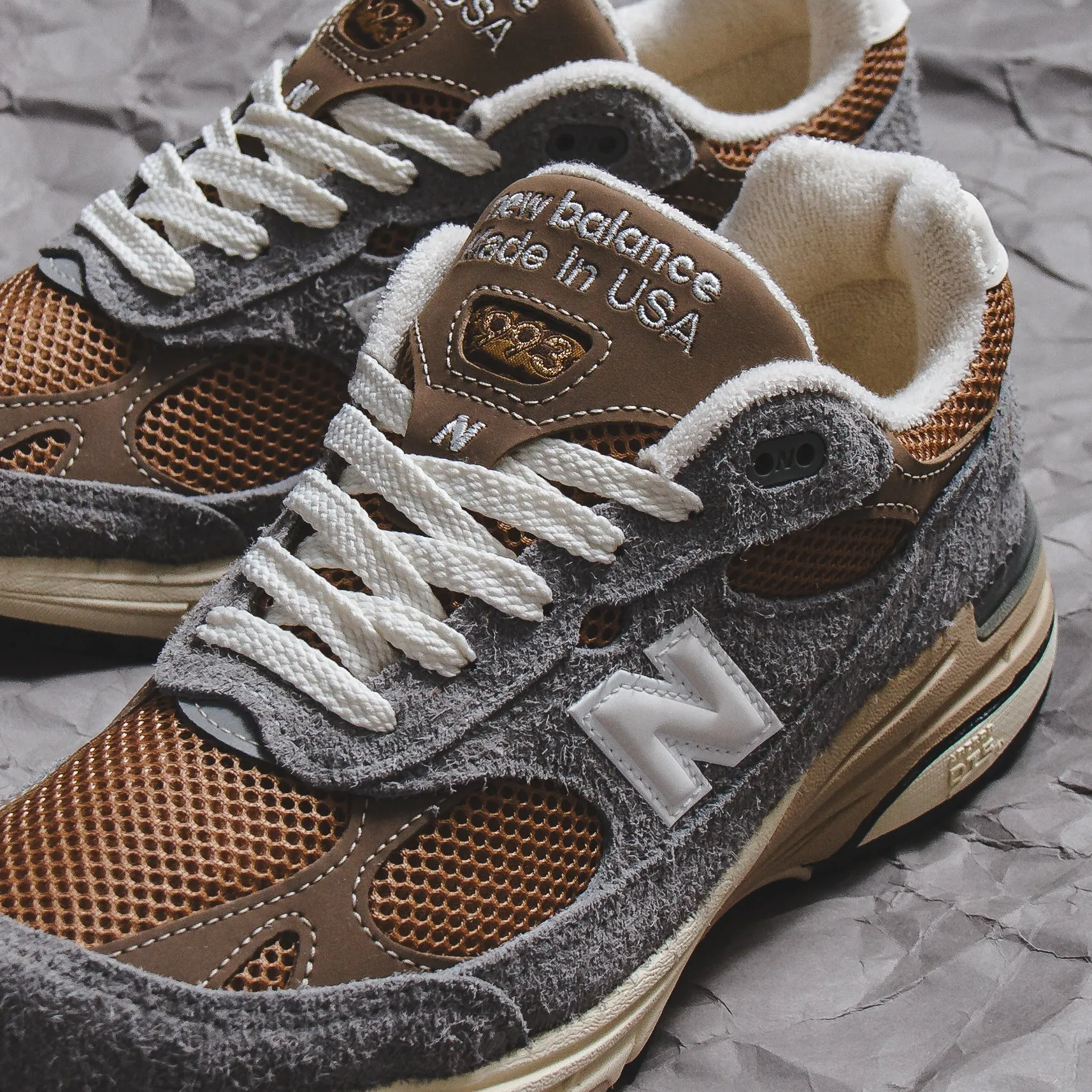 New Balance Unisex 993 Shadow Grey Made In USA U993GG