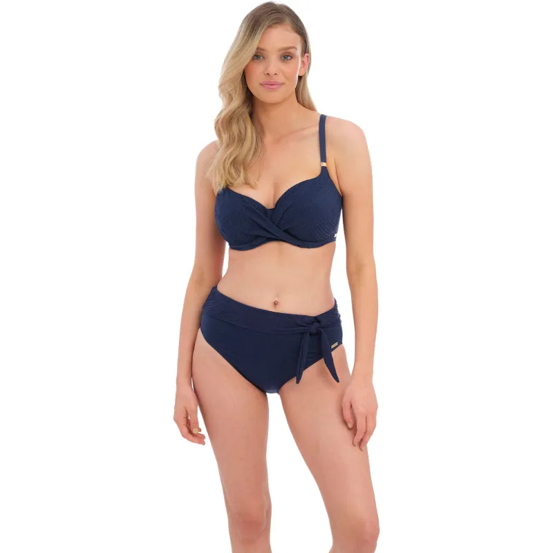 Ottawa High Waist Bikini Brief Ink Blue - Fantasie Swim