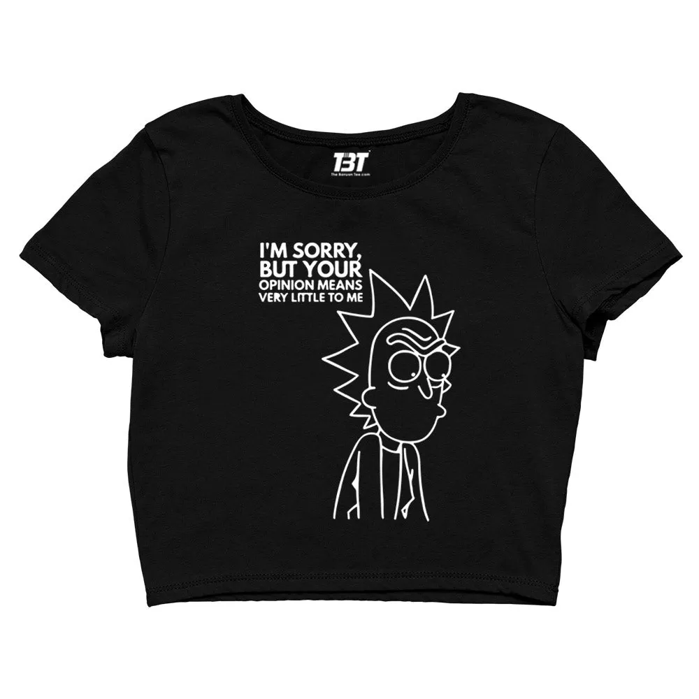 Rick and Morty Crop Top - Opinion