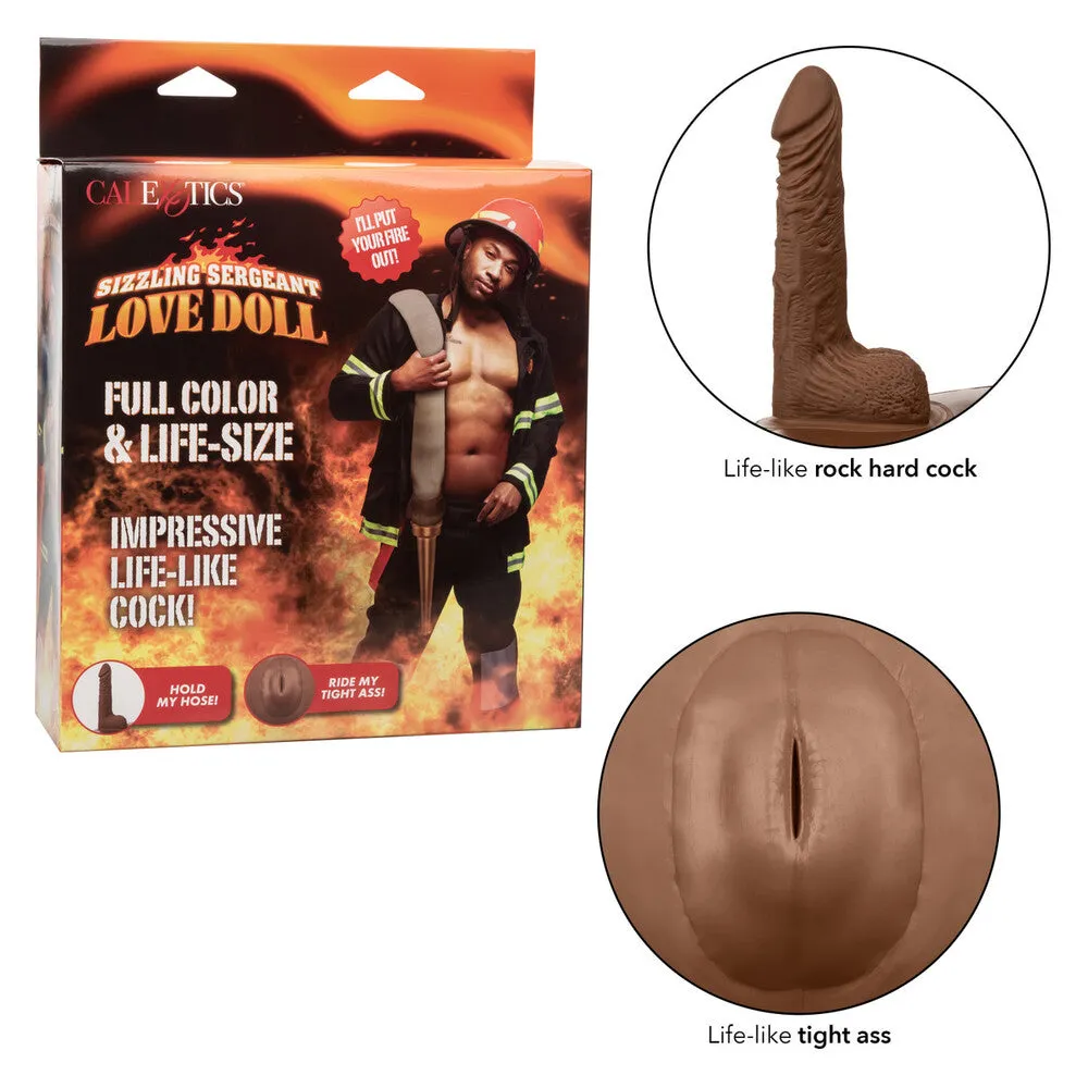 Sizzling Sergeant Life-Size Blow-Up Doll