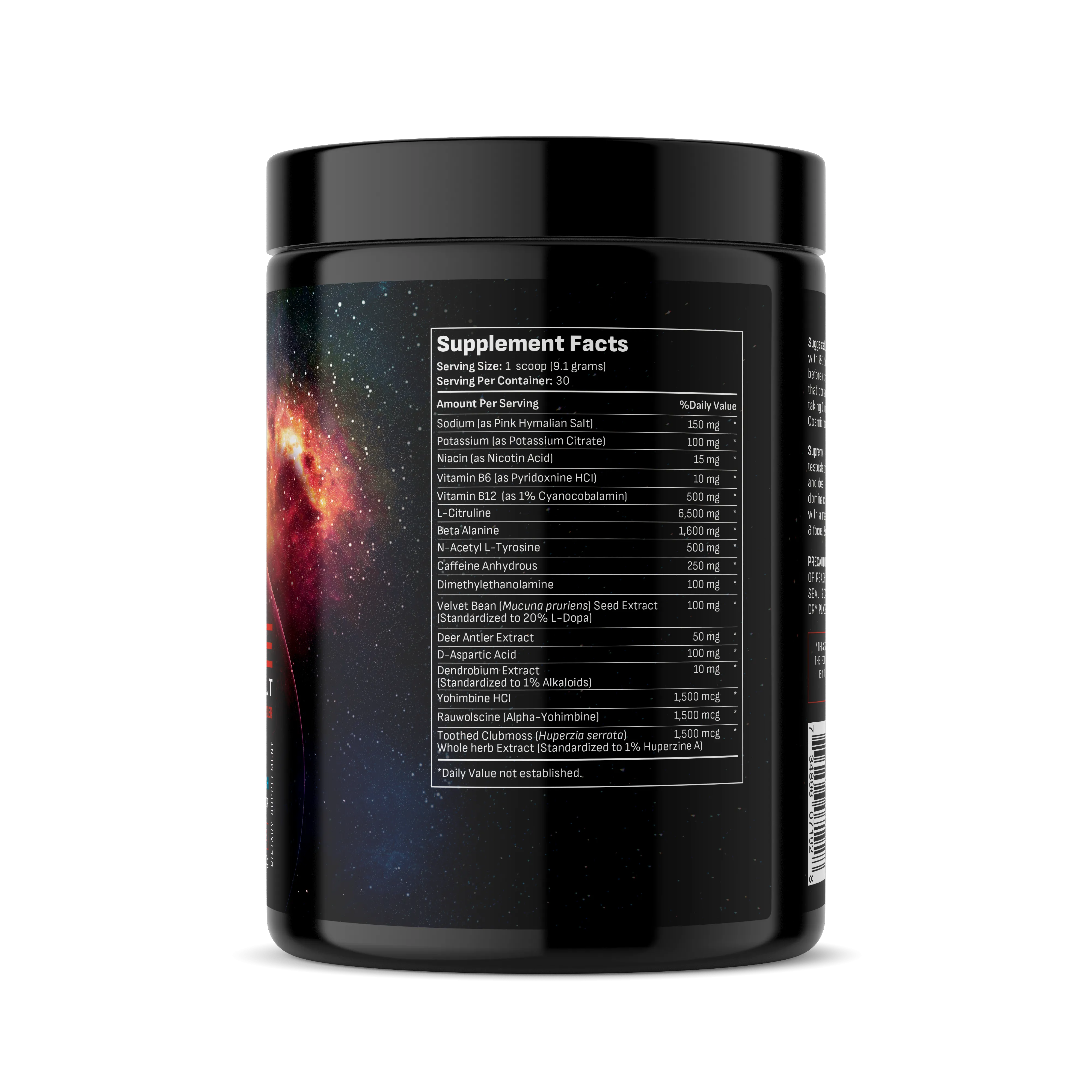 SUPREME PRE-WORKOUT FOR MEN - Rocket Bomb Punch