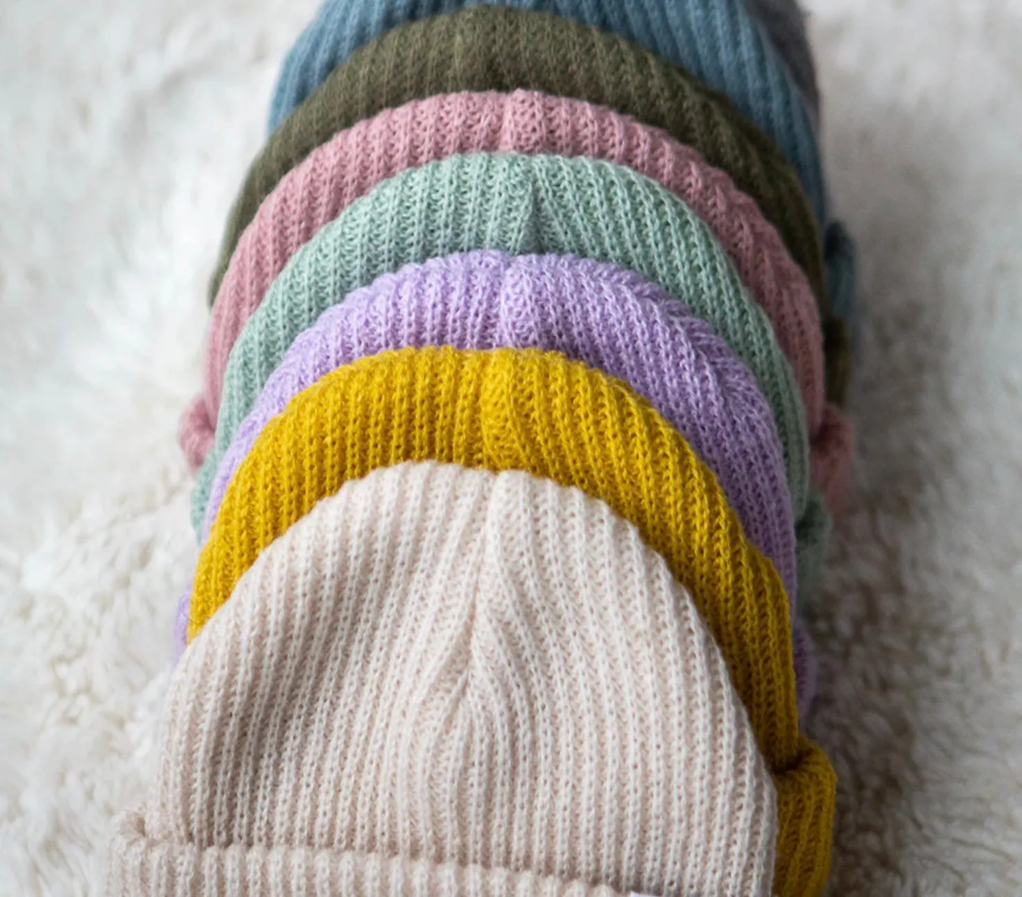 XS United Baby Classic Beanie in Dusty Rose: 0/6M to 6/18M