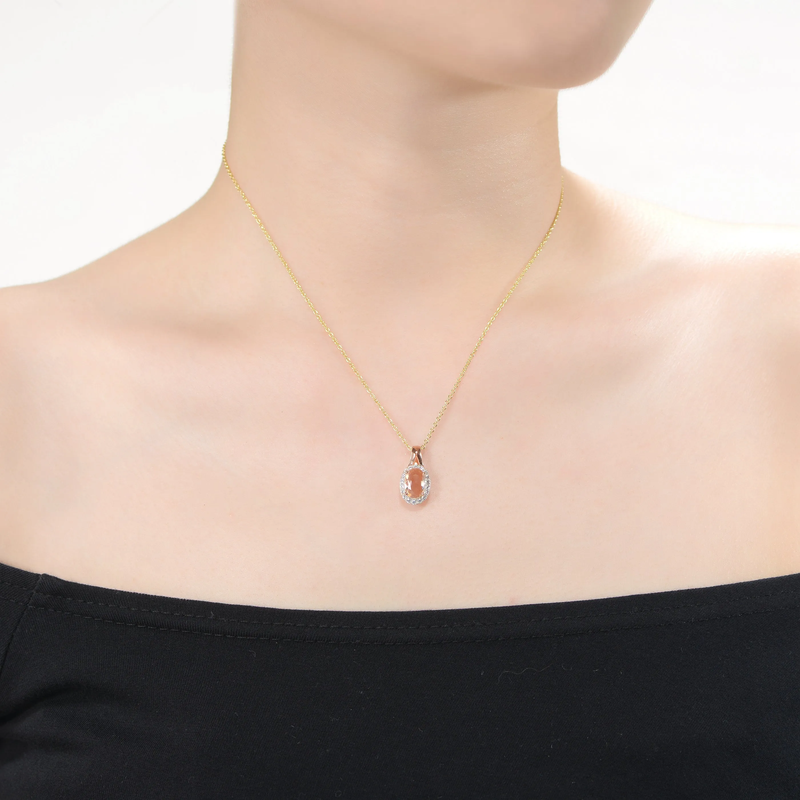 Yvonne Pendant with Cubic Zirconia