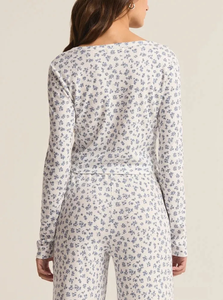 Z Supply Sit Back Ditsy Top
